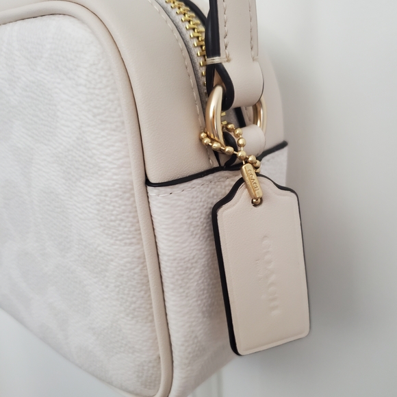 COACH Mini Jamie Camera Bag In Signature Canvas - Picture 8 of 9